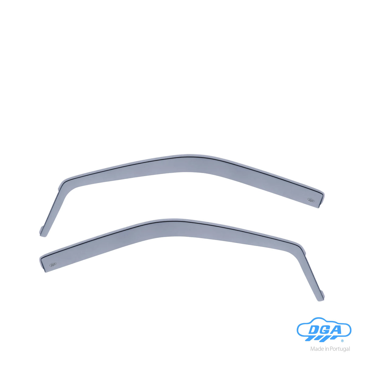 Set deflettori aria anteriori ad incastro, tipo lungo su fondo bianco, vista 13