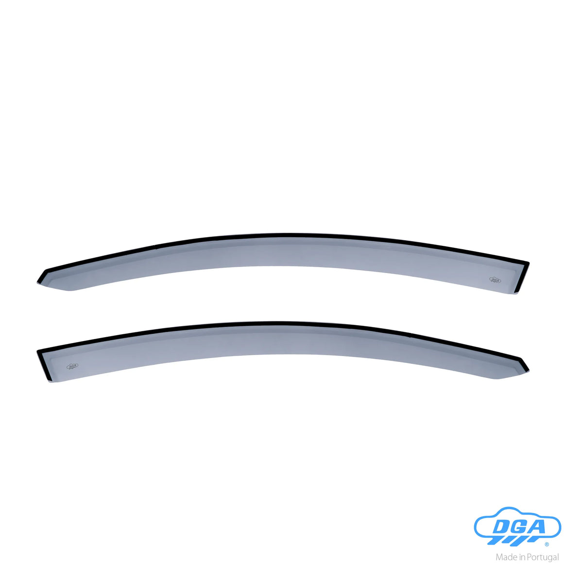 Set deflettori aria anteriori adesivi - compatibile per Opel su fondo bianco, vista 5