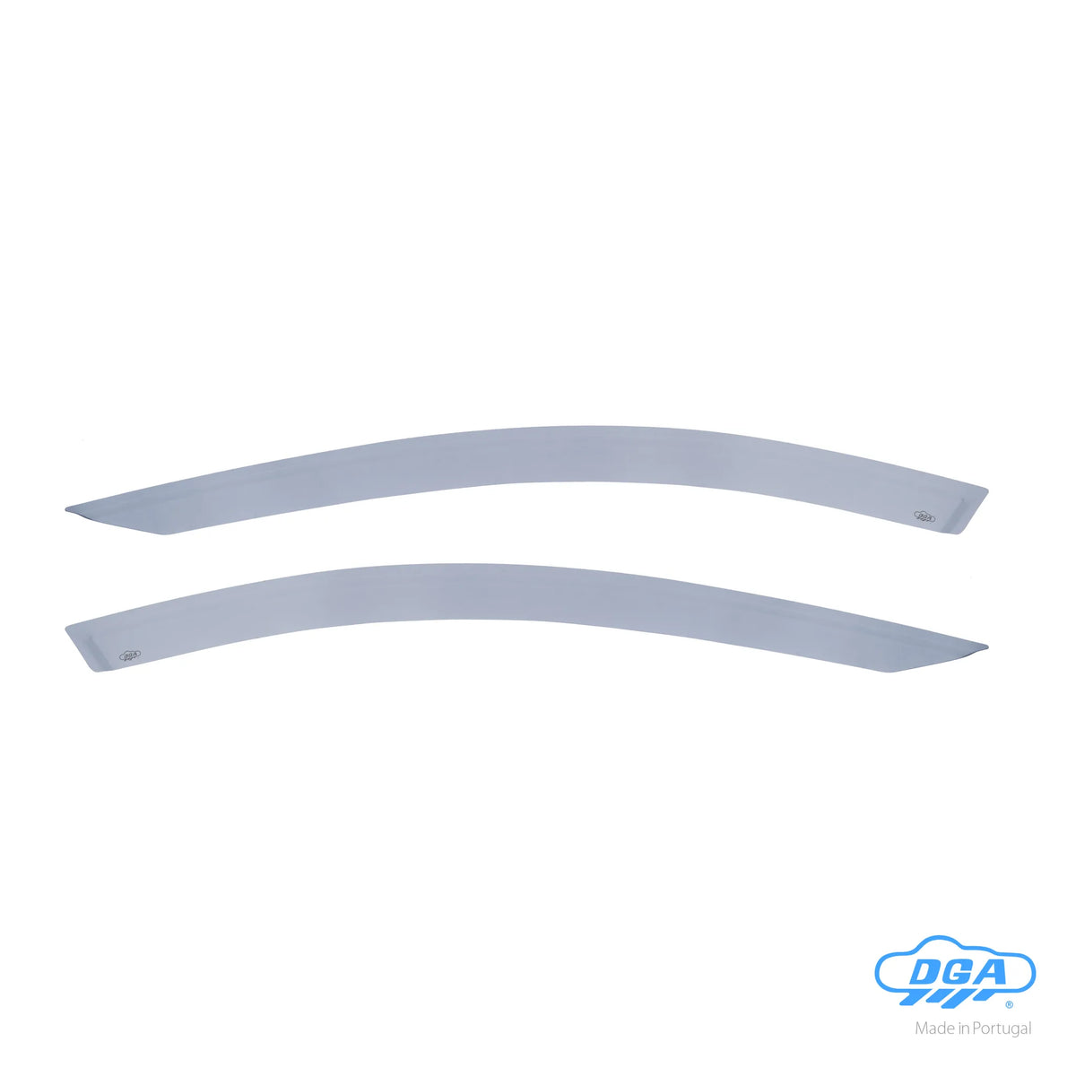 Set deflettori aria anteriori adesivi - compatibile per Opel su fondo bianco, vista 6
