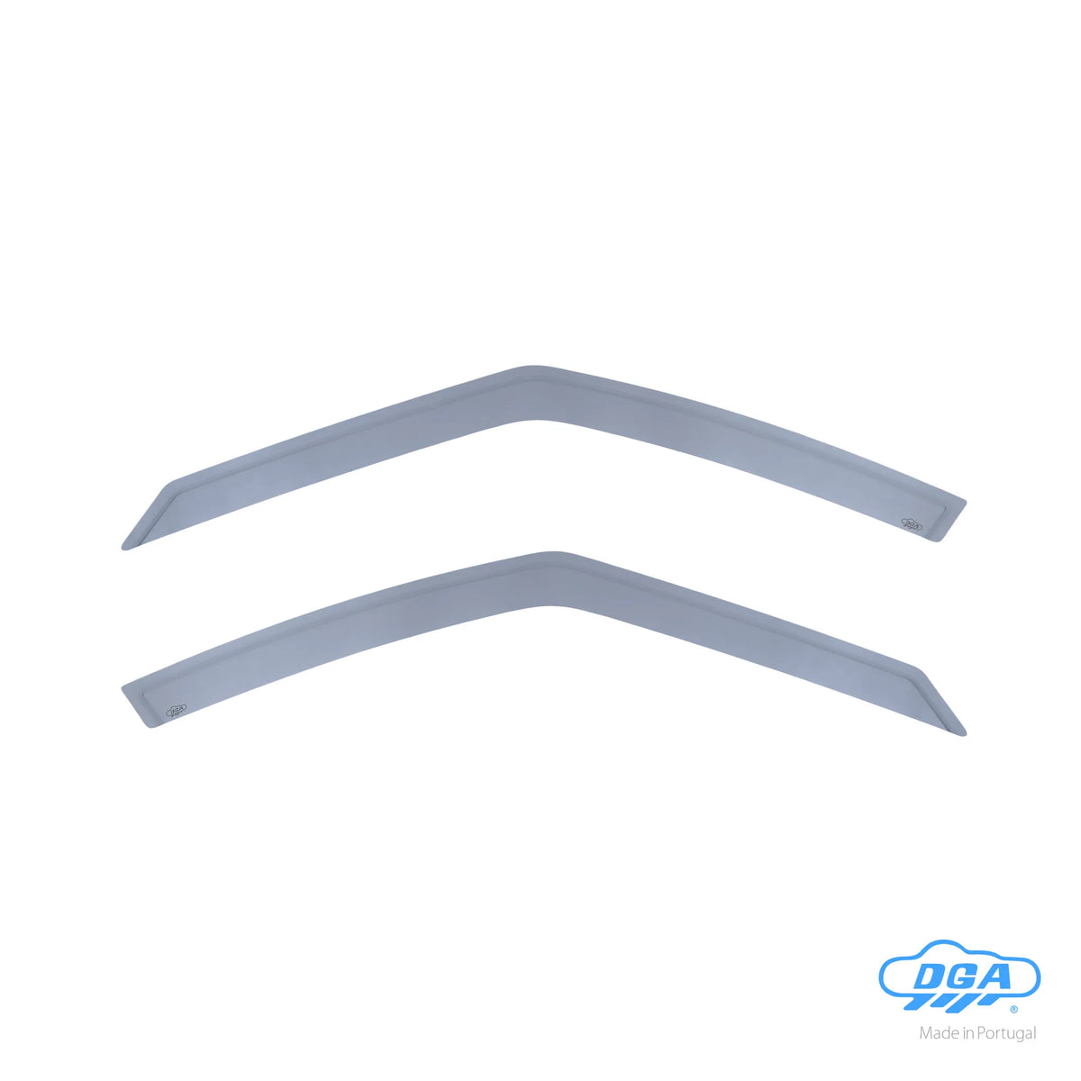 Set deflettori aria anteriori adesivi - compatibile per Opel su fondo bianco, vista 7