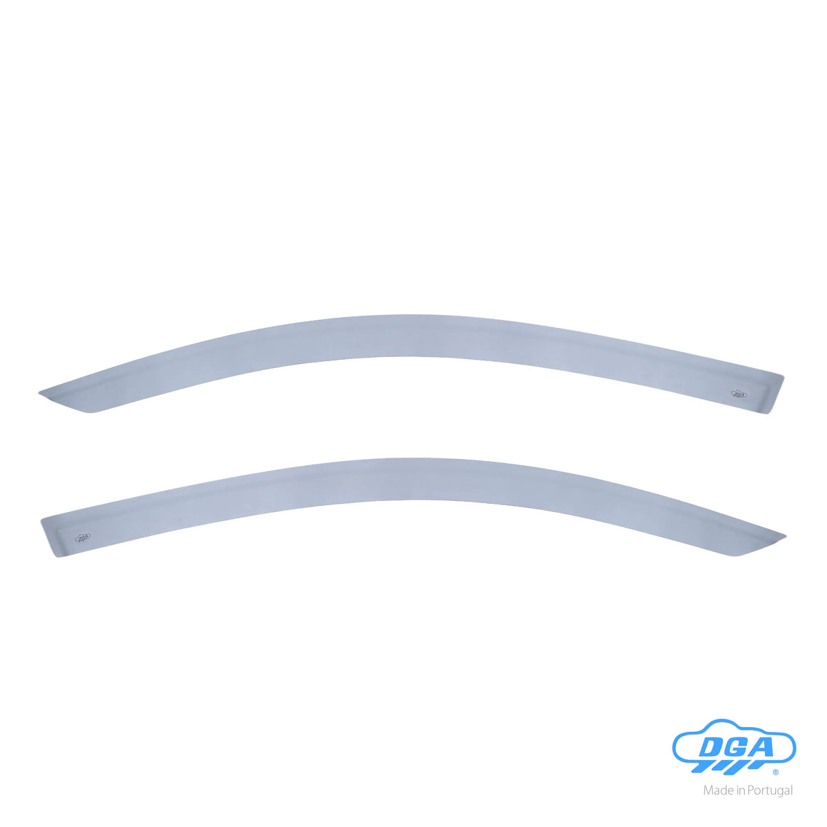 Set deflettori aria anteriori adesivi - compatibile per su fondo bianco, vista 2