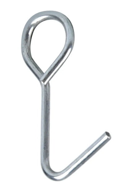 Set gancetti metallo per fodere/schienali - 30 pz su fondo bianco