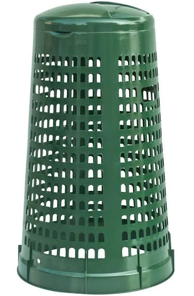 Trespolo bidone portasacco - con coperchio - Ø cm.53,5x81h      (18739239)