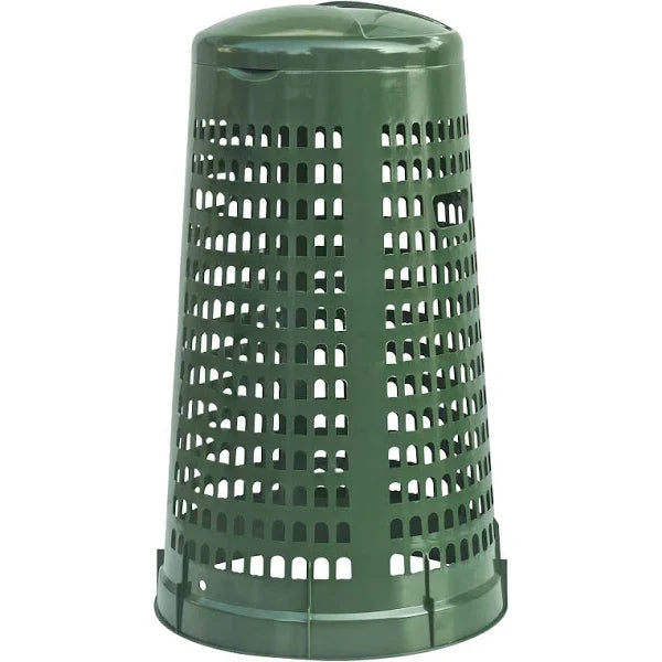 Trespolo bidone portasacco - con coperchio - Ø cm.53,5x81h (18739234)