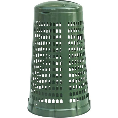 Trespolo bidone portasacco - con coperchio - Ø cm.53,5x81h (18739234)
