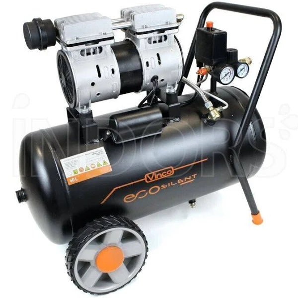 VINCO Compressore silenziato lt 50 - hp 1 - oil free