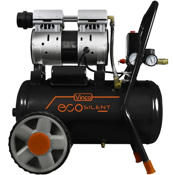 VINCO Compressore silenziato lt 24 - hp 1 - oil free