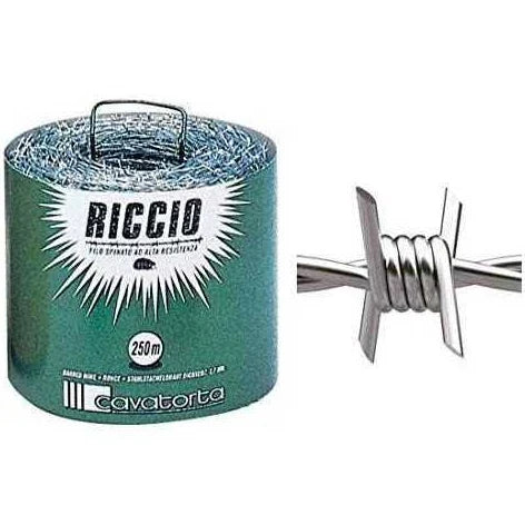 Filo Spinato Riccio Zincato Mt. 100