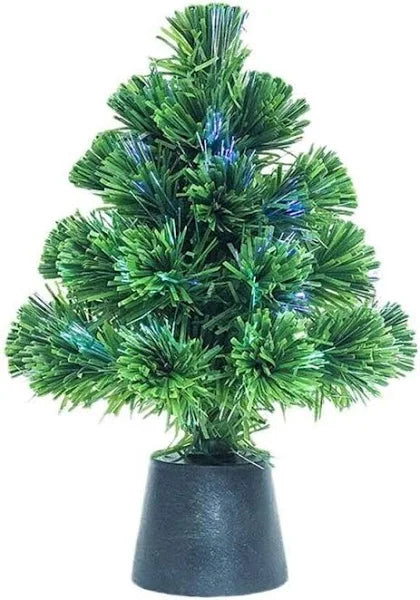 Albero di natale a fibre ottiche - cm 45h