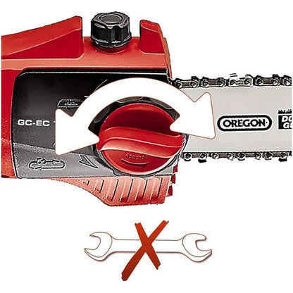 EINHELL Svettatoio Sega Potatrice 750w Elettrica Svettatoio Telescopica Taglia Rami barra cm.20   