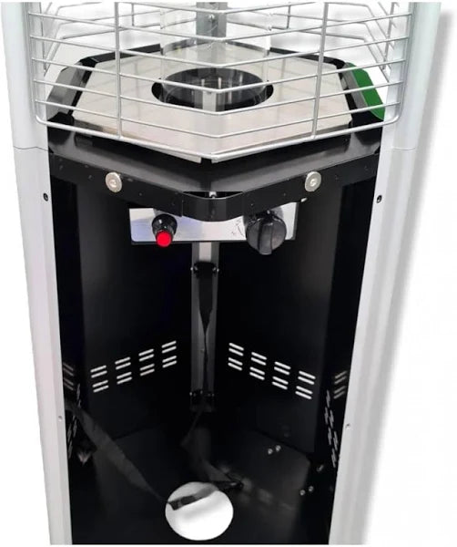 Stufa radiante "Piramide esagonale 12,5 kw"  