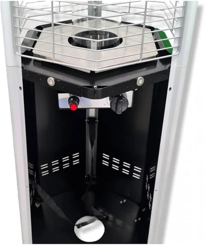 Stufa radiante "Piramide esagonale 12,5 kw"  