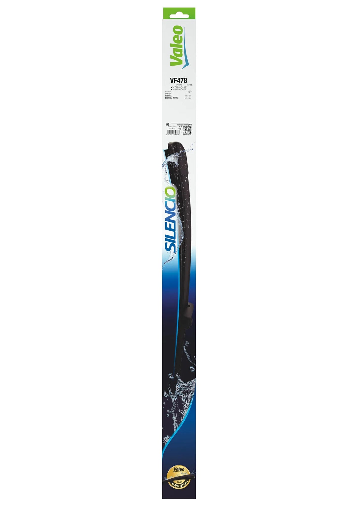 La confezione di Silencio Flat Blades, spazzole tergicristallo, vista 8