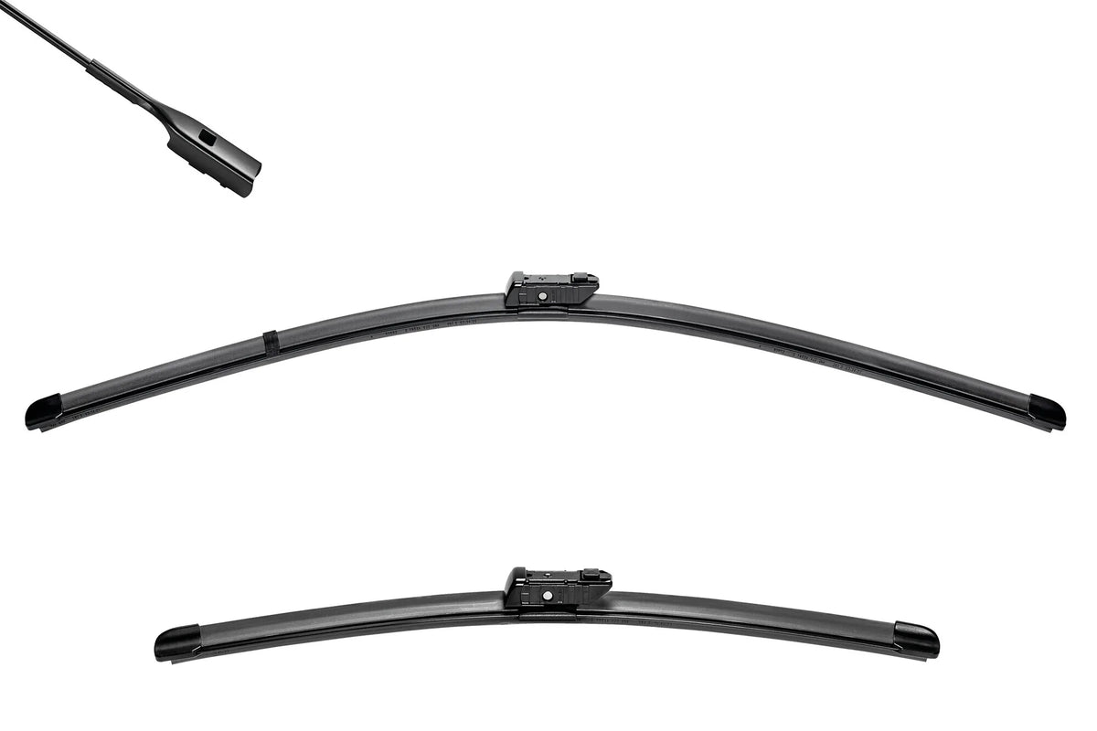 Silencio Flat Blades, spazzole tergicristallo su fondo bianco, vista 6