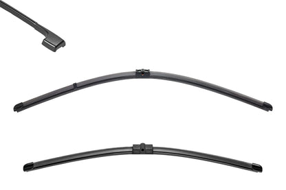 Silencio Flat Blades, spazzole tergicristallo — migliore copertura del parco circolante