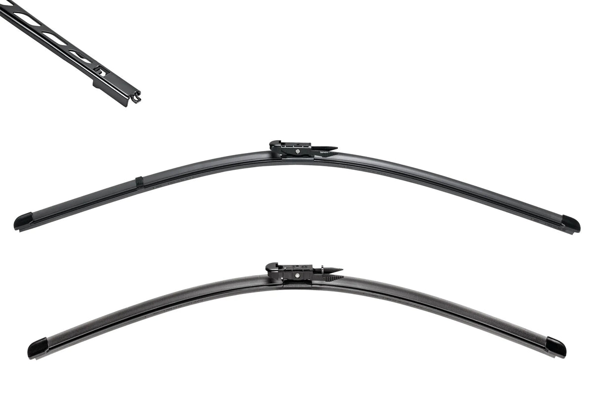 Silencio Flat Blades, spazzole tergicristallo — migliore copertura del parco circolante