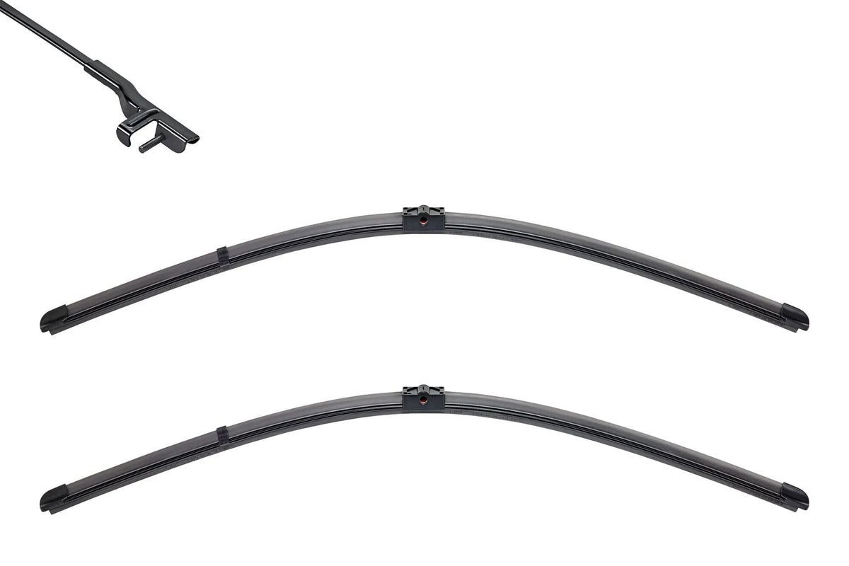 Silencio Flat Blades, spazzole tergicristallo — migliore copertura del parco circolante