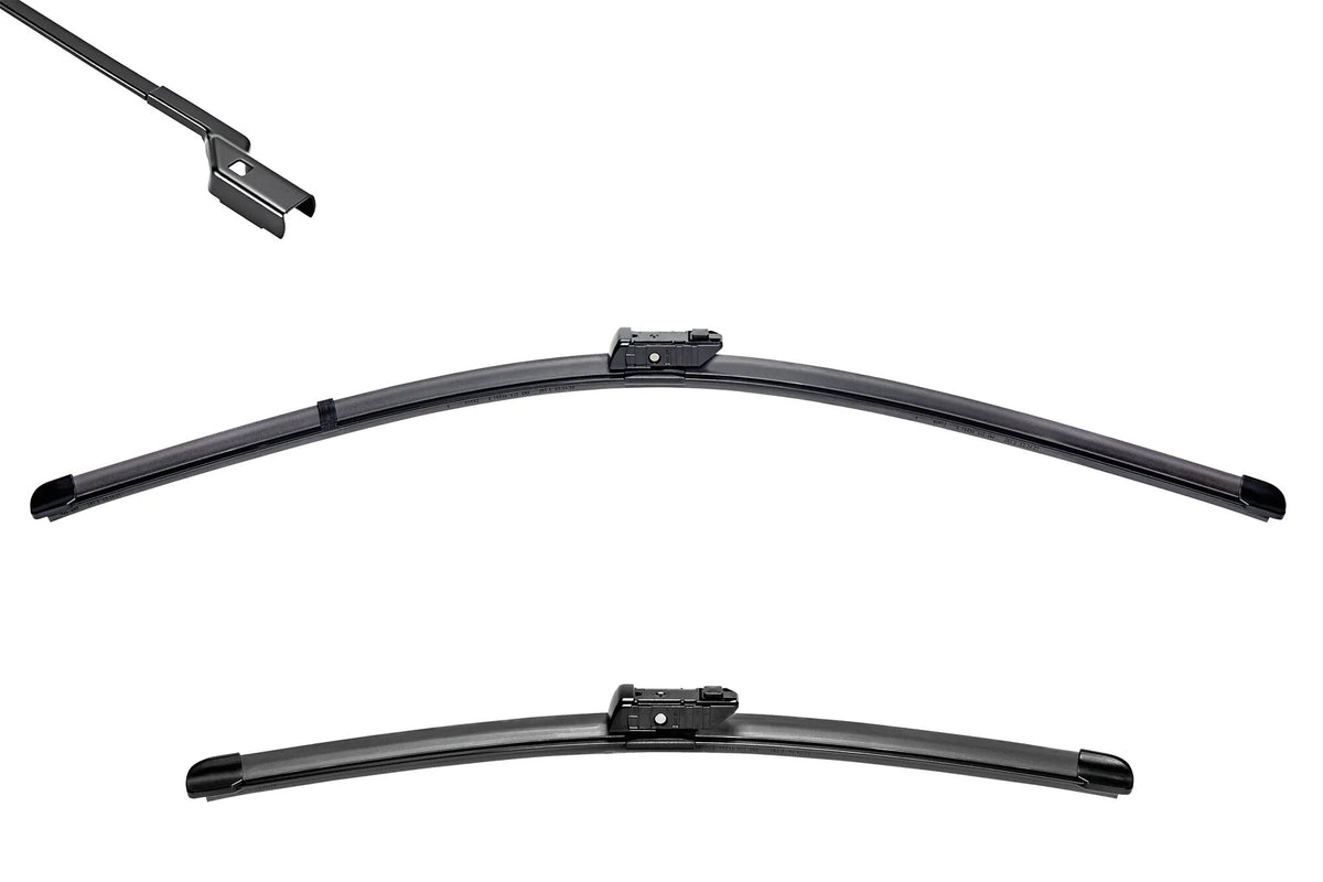 Silencio Flat Blades, spazzole tergicristallo su fondo bianco, vista 13