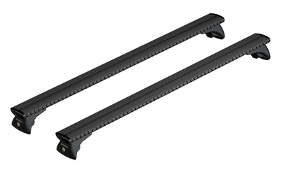 Silenzio Black In-Rail, set completo barre portatutto in — composto da: Coppia barre portatutto Silenzio Black [N15081], Kit…