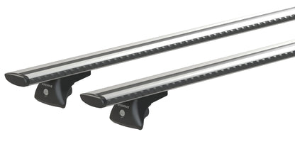 Silenzio In-Rail, set completo barre portatutto in alluminio — composto da: Coppia barre portatutto Silenzio [N15085], Kit…