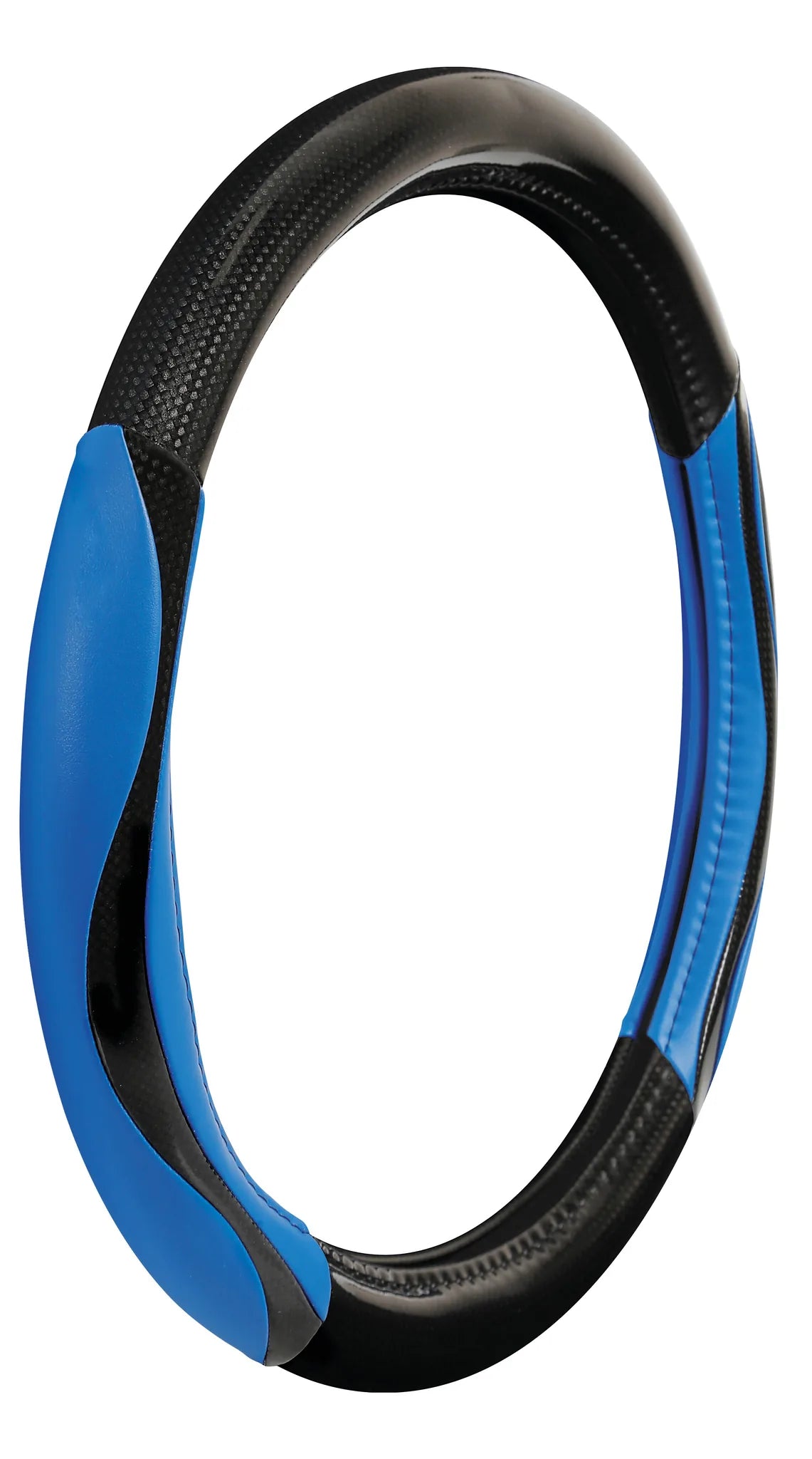 Silverstone, coprivolante in Skeentex - M - Ø 37/39 cm — inserti in carbon lucido