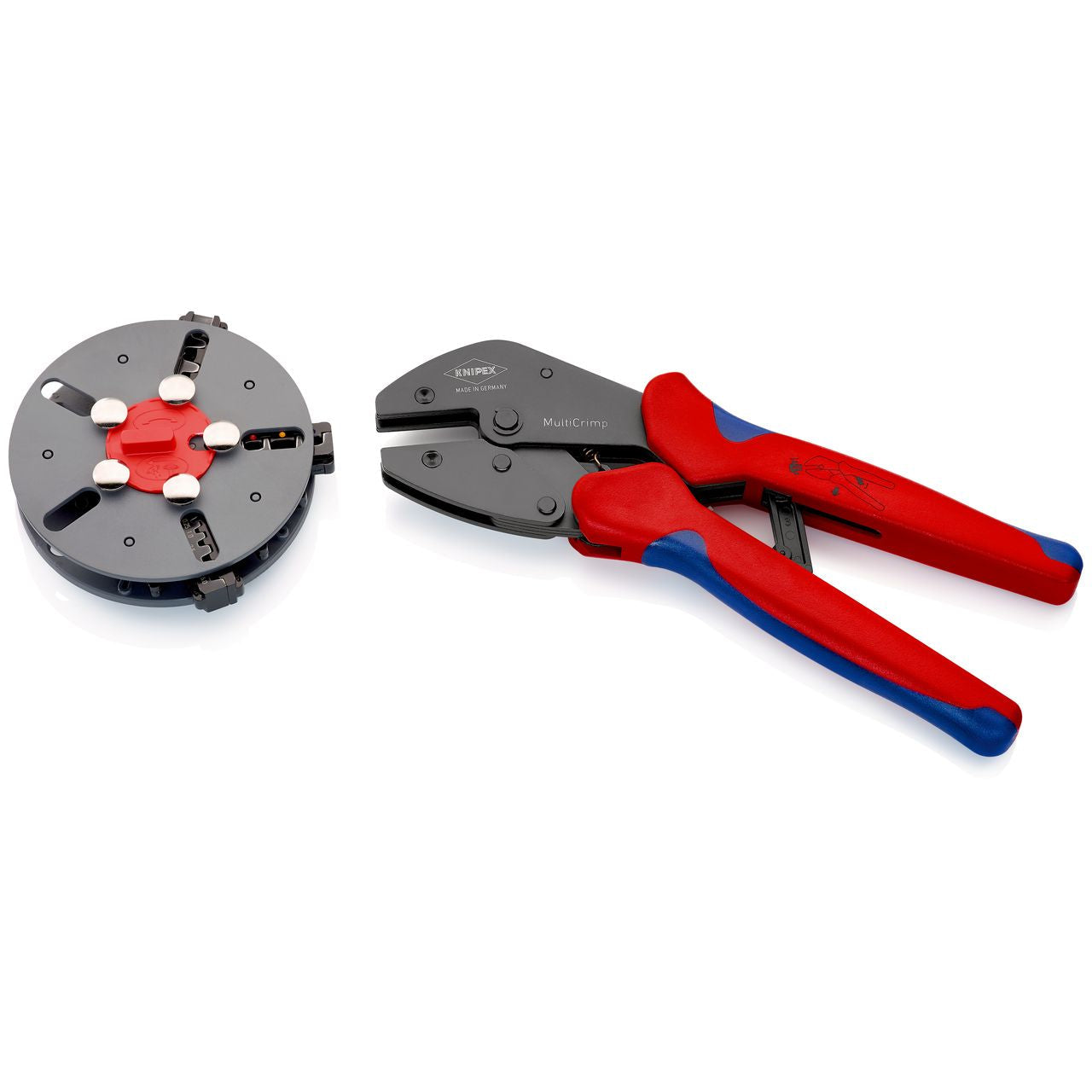 KNIPEX MultiCrimp® Pinza universale per teminali con caricatore 97 33 01