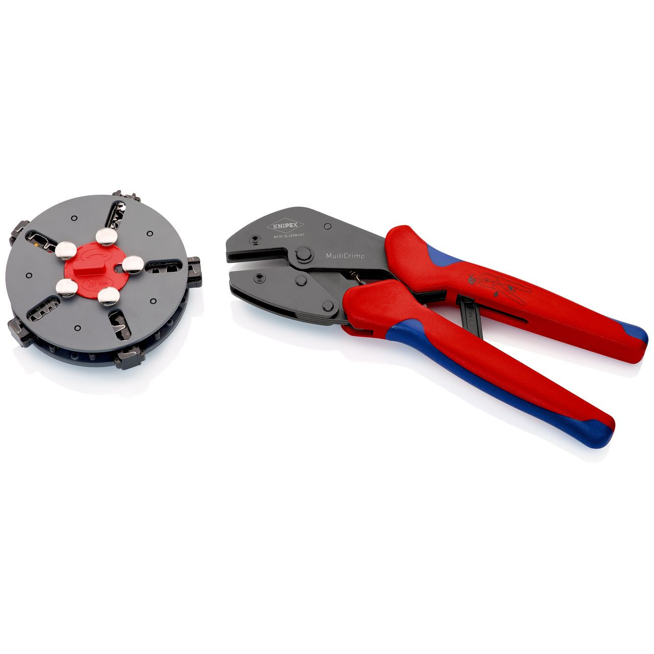 KNIPEX MultiCrimp® Pinza universale per teminali con caricatore 97 33 02