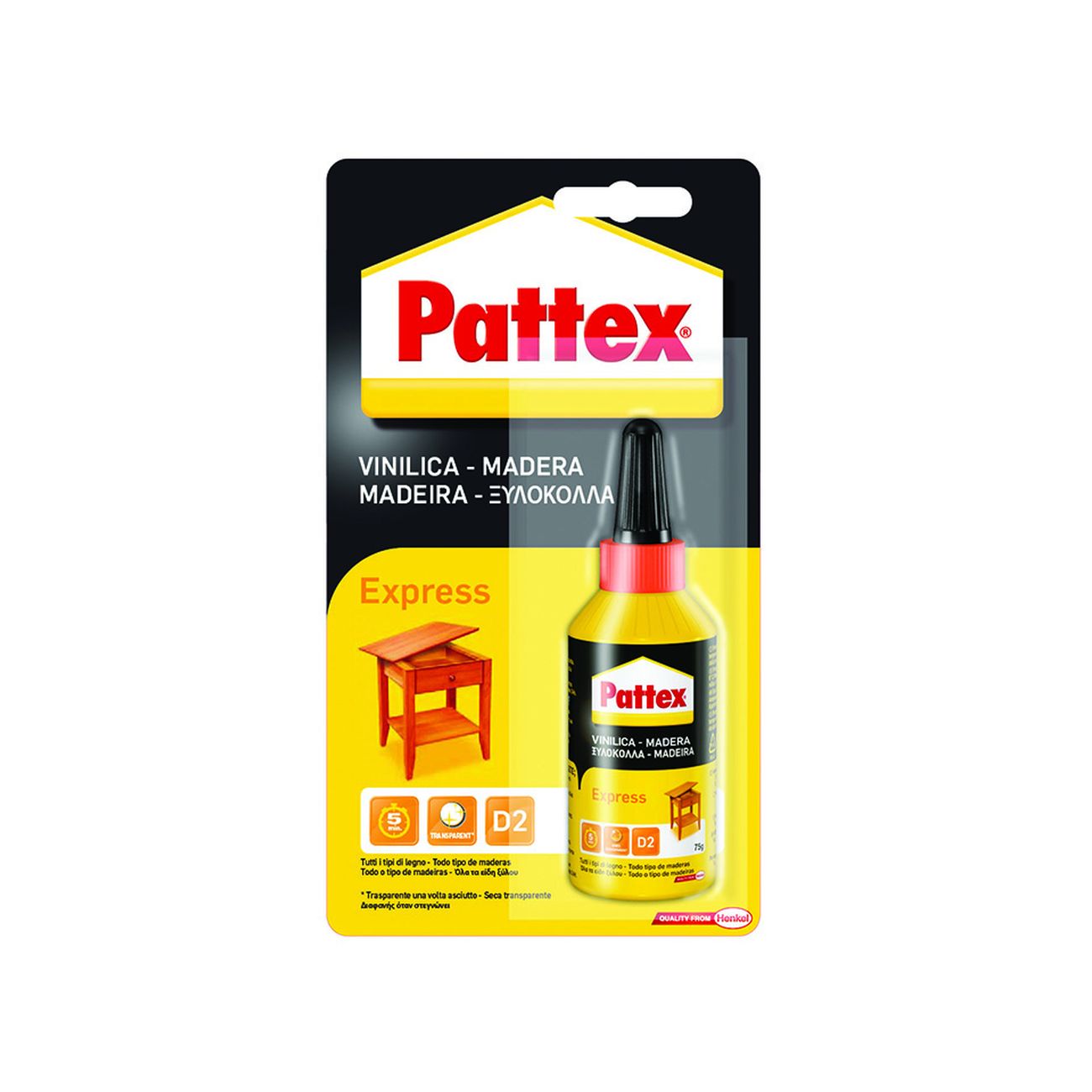 Pattex Colla Legno Express - gr.250 - 12 pz