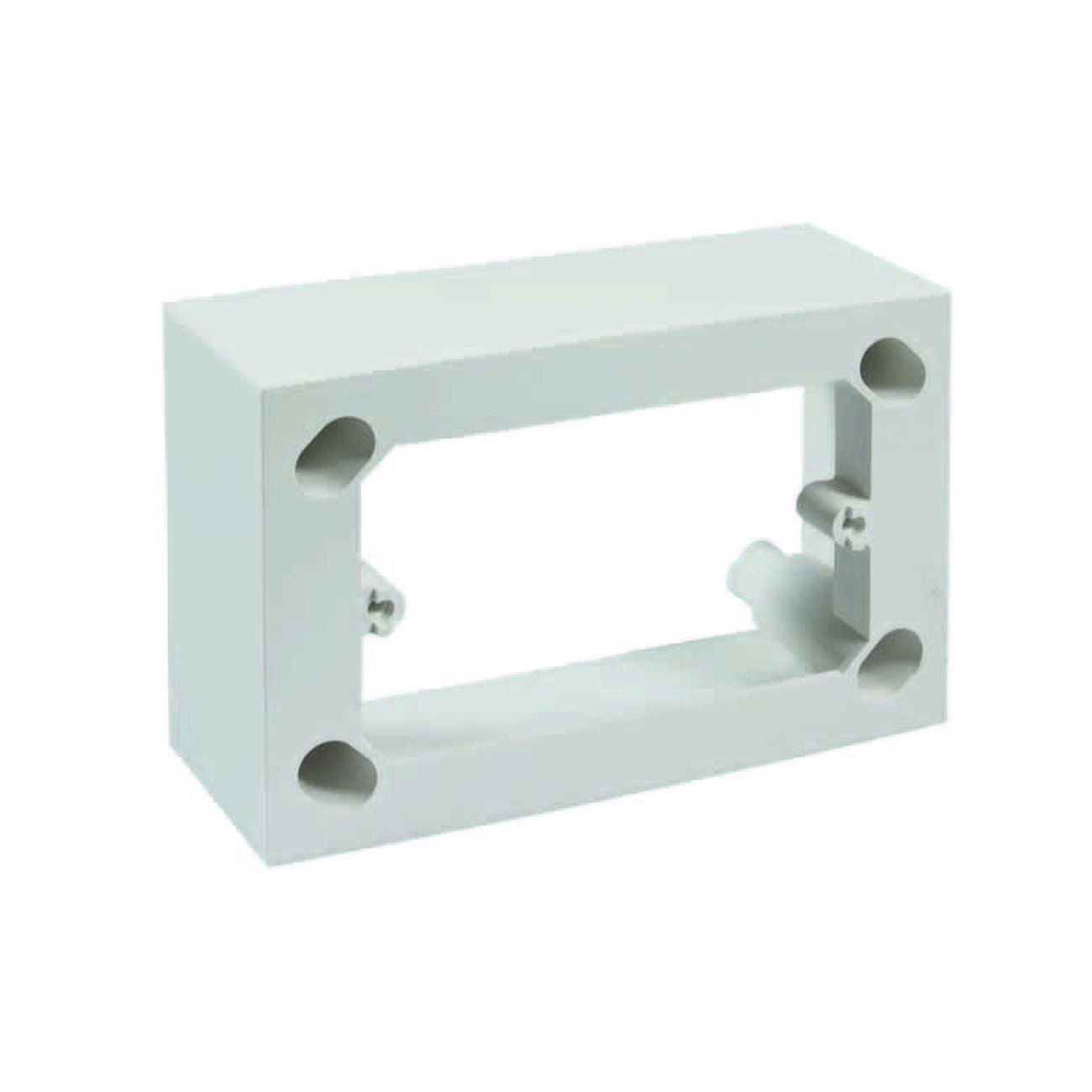 Scatola fondo universale per supporti e placche 3 posti ip30 - mm.120x45x80h.- (1723.b) - 14 pz