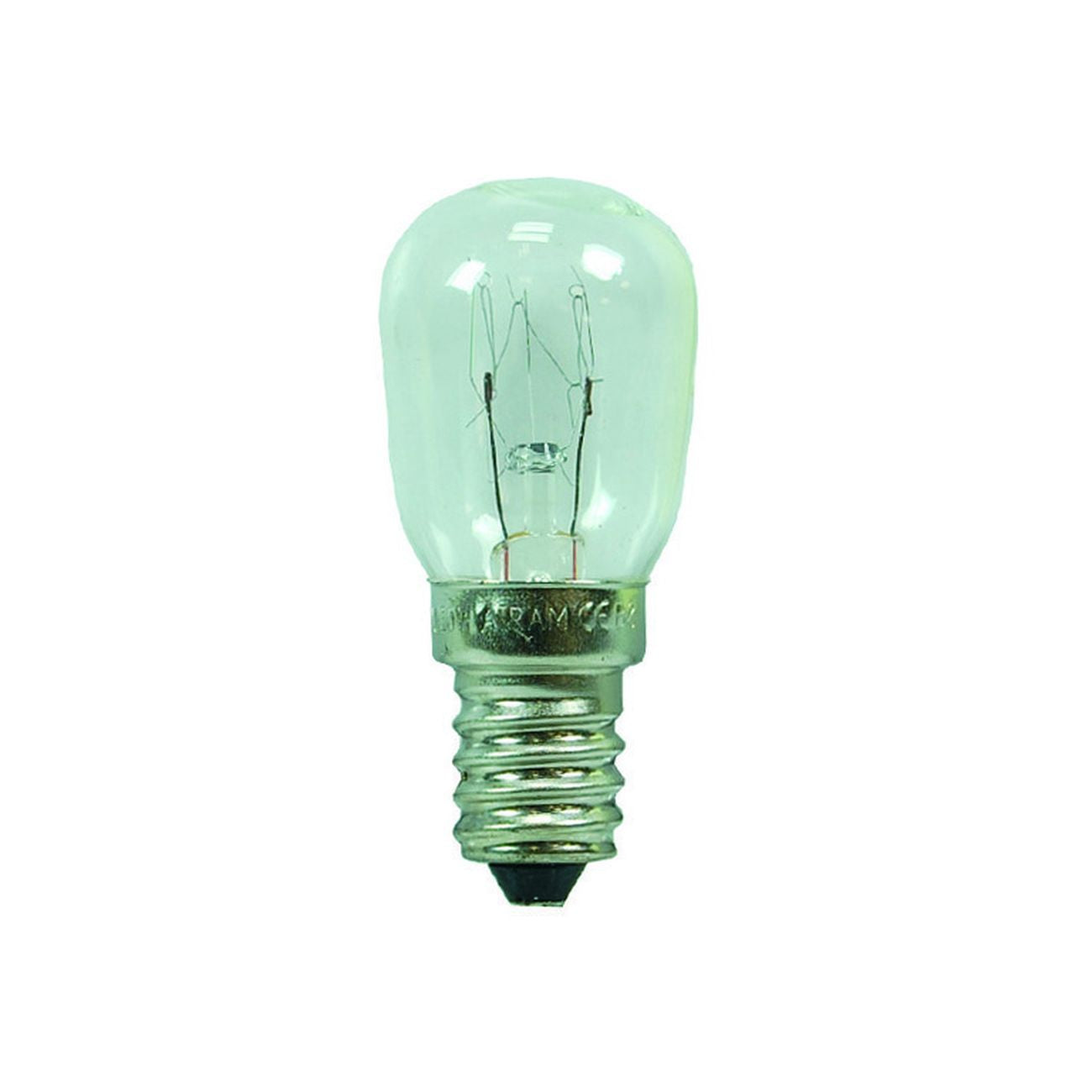 Lampada alogena  a pera e14 - 1/2c - e14 - 2700°k calda - 55 lm - chiara - 10 pz