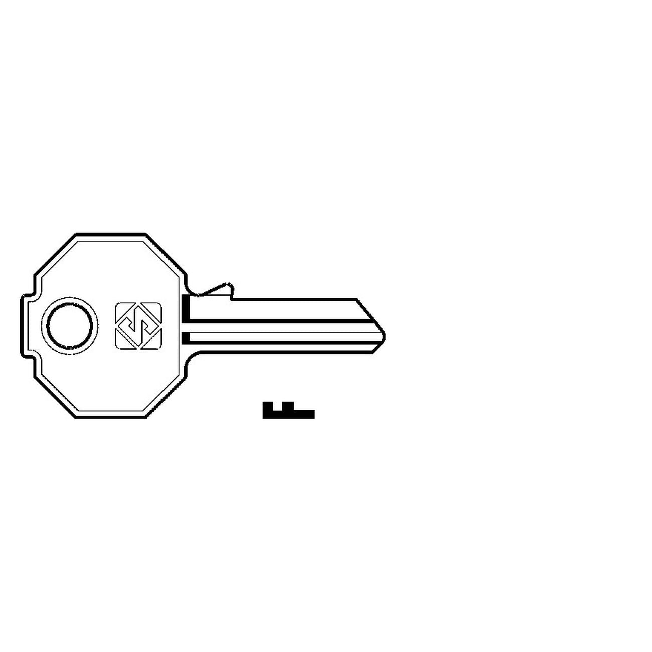 Chiavi per cilindri prefer pf1 - pf1 dx - 10 pz