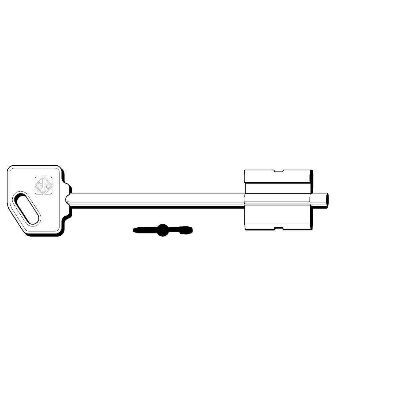 Chiavi doppia mappa cr 5r16 - 5r16 (ex rln) - 5 pz