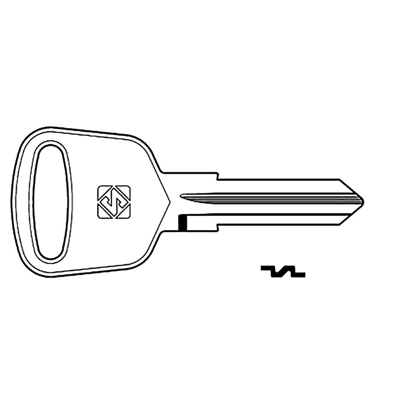 Chiavi kolb per auto ford fo10 - fo10 - 5 pz