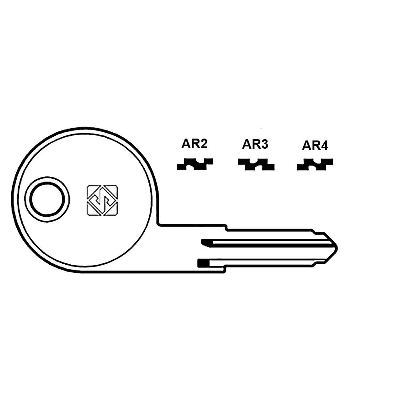 Chiavi safe per auto alfa romeo