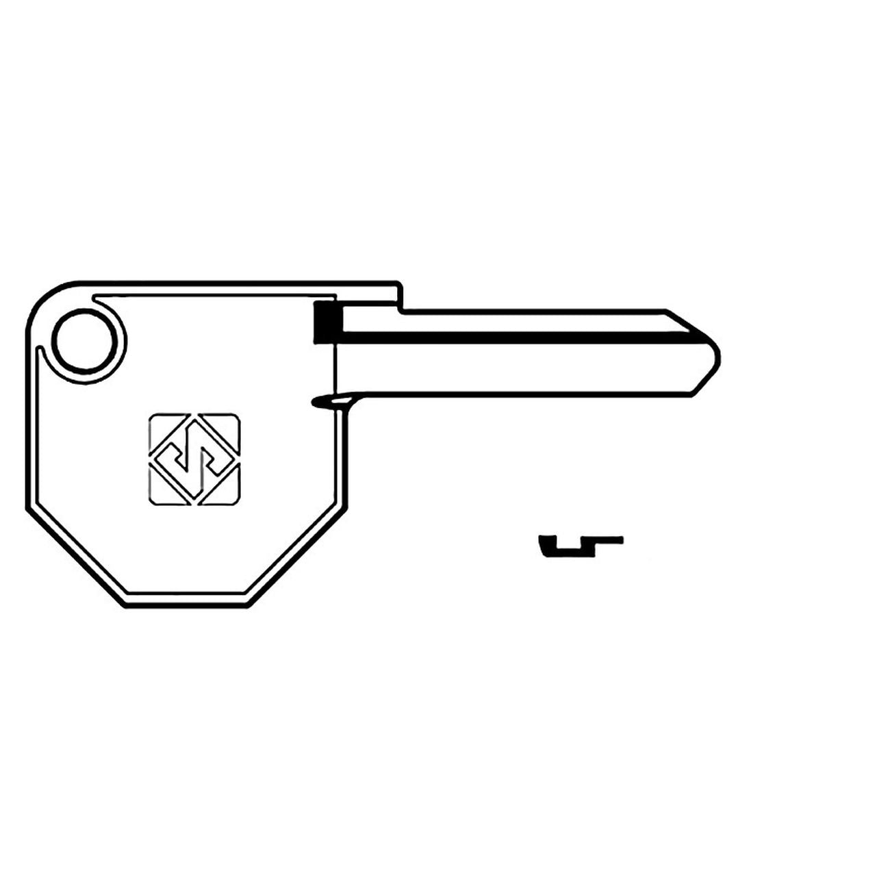 Chiavi safe per auto alfa romeo ar5 - ar5 - 5 pz