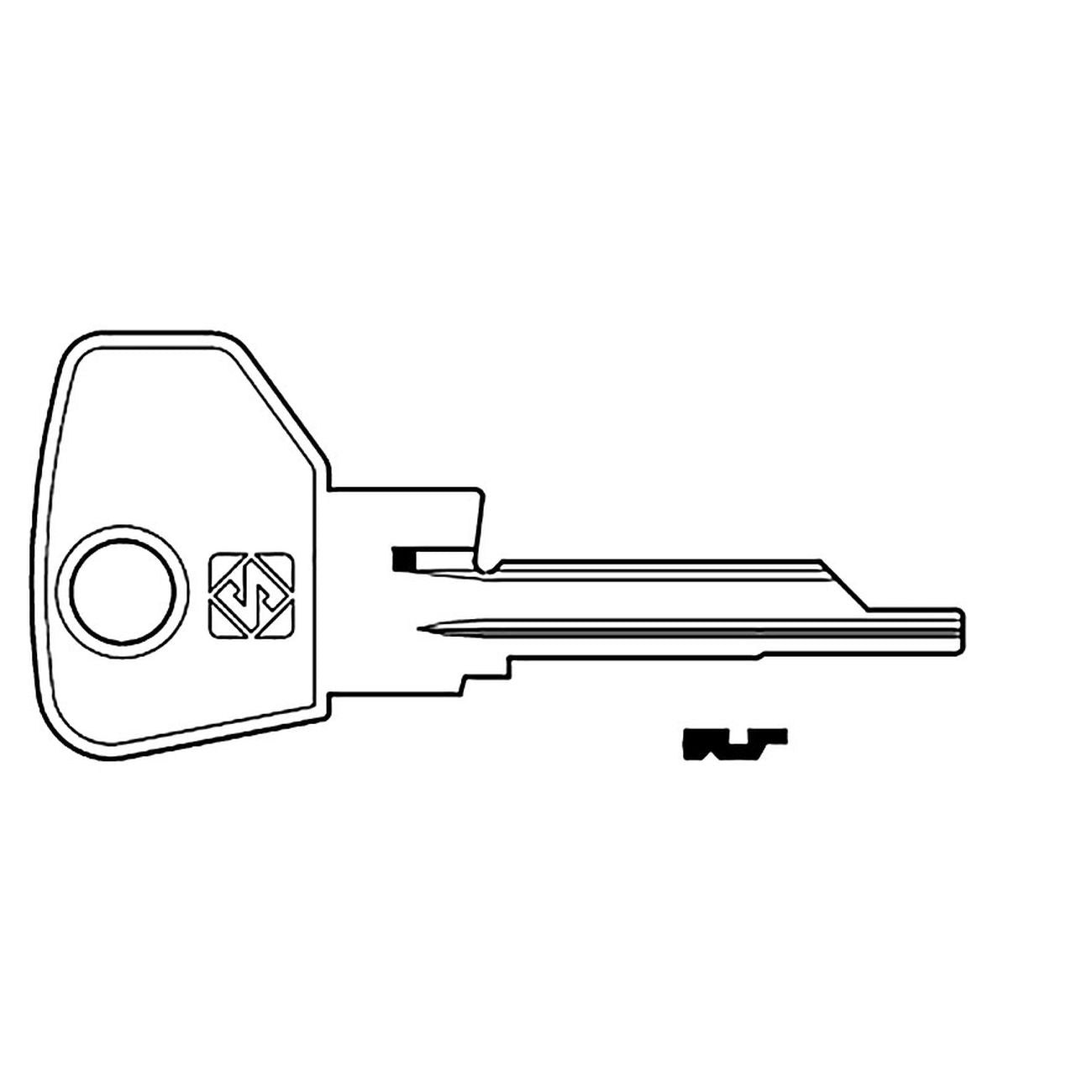 Chiavi vachette per auto citroen maserati sx4 - sx4 - 5 pz