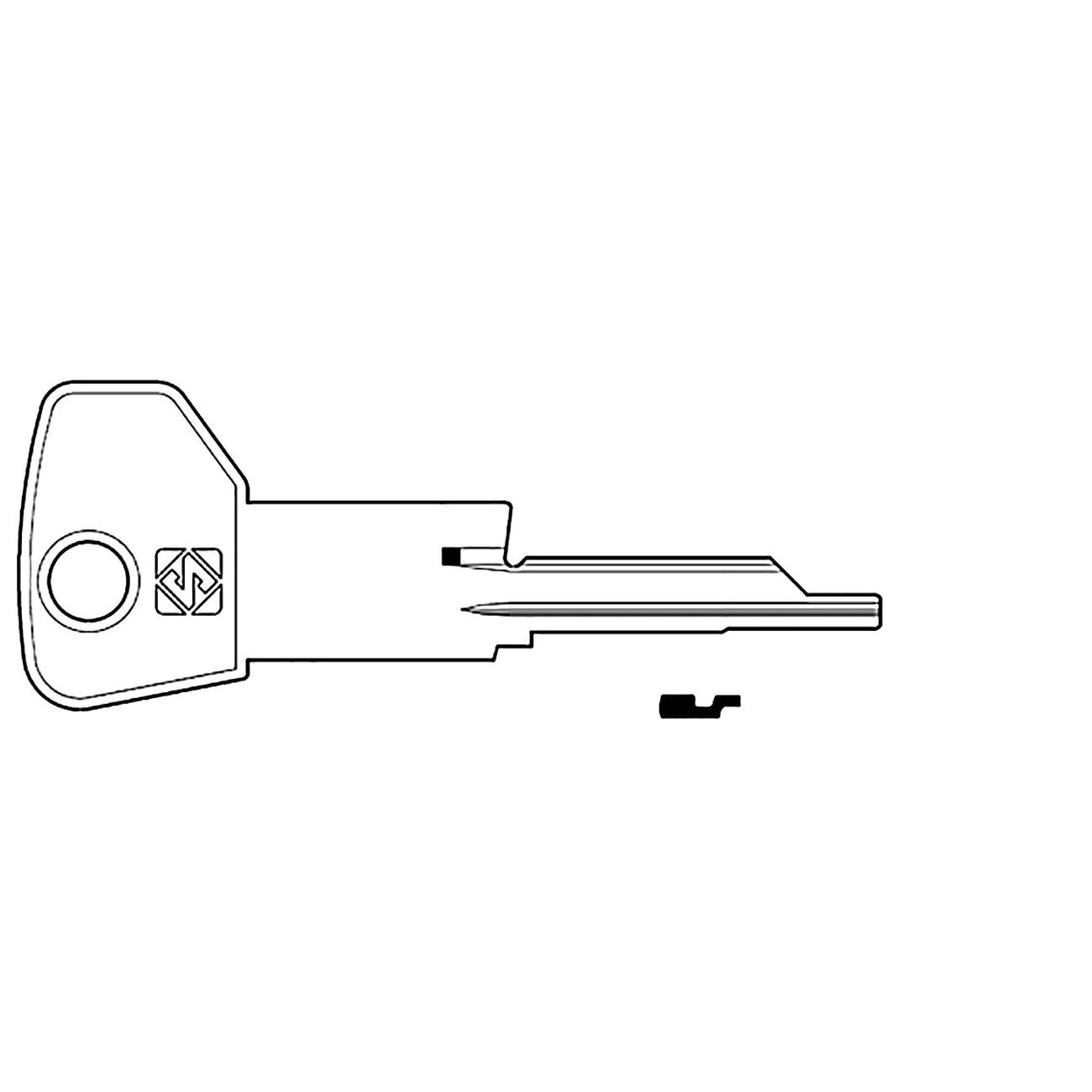 Chiavi vachette per auto citroen vac27 - vac27 - 5 pz