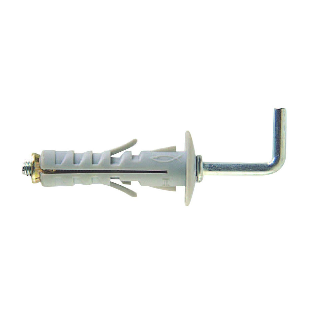 Tassello In Nylon Con Gancio Lungo "Sb" - SB 9/6 ø mm.9x40 gancio mm.20 - 50 pz