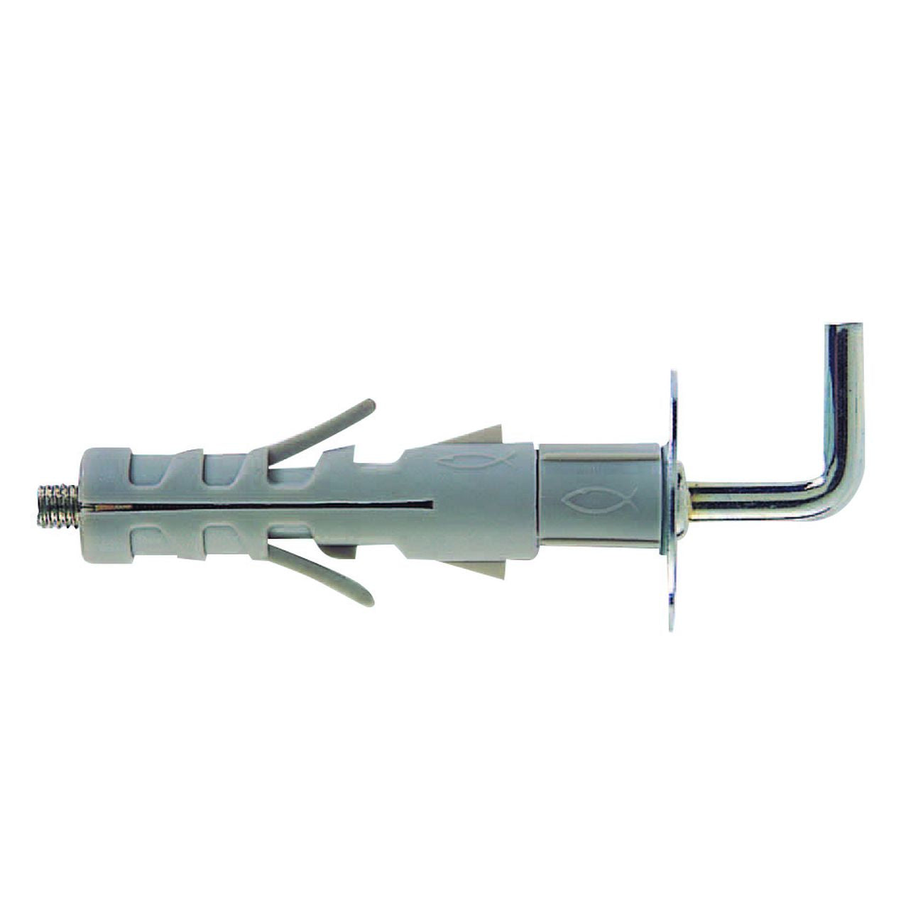 Tassello in nylon prolungato con gancio medio sb - sb 12/l2 Ø mm.12x57 gancio mm.16 - 50 pz