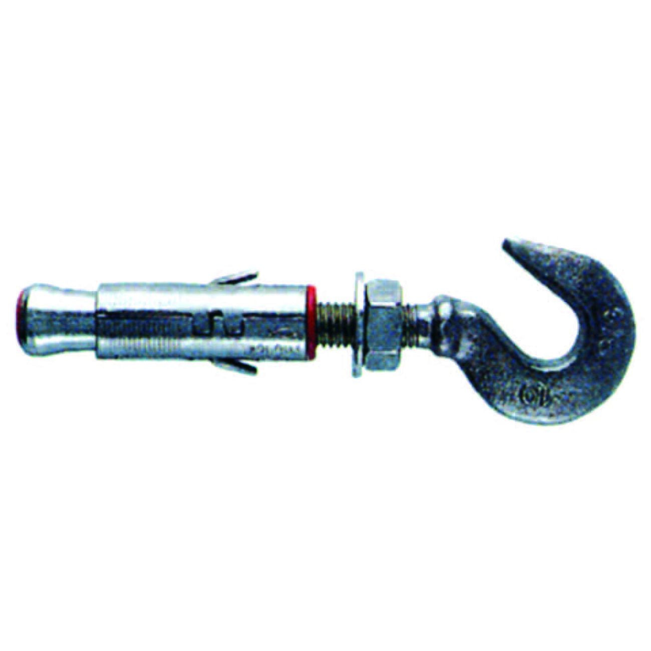 Tassello In Acciaio Con Gancio "Slm" - SLM  8 MA gancio asola occhio mm.10,5 - 50 pz