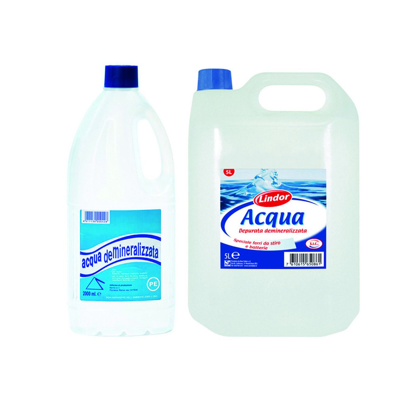 Acqua demineralizzata lt.2 - lt.2 - 9 pz