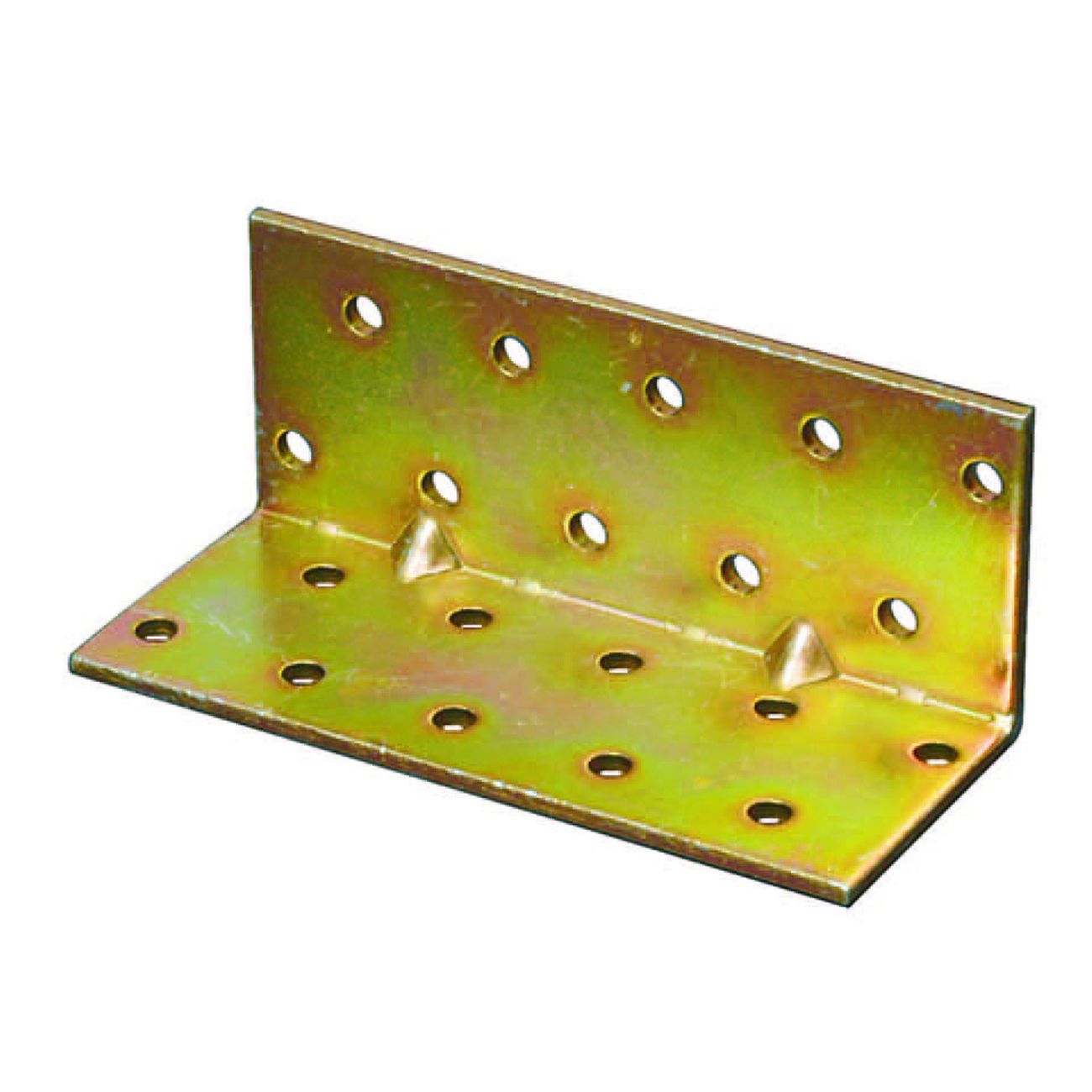 Piastrine di giunzione piegate ad angolo pesanti larghezza mm.100 - mm.60x60x100