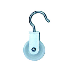 Carrucole Con Gancio Ruota Nylon - ø mm.40x15