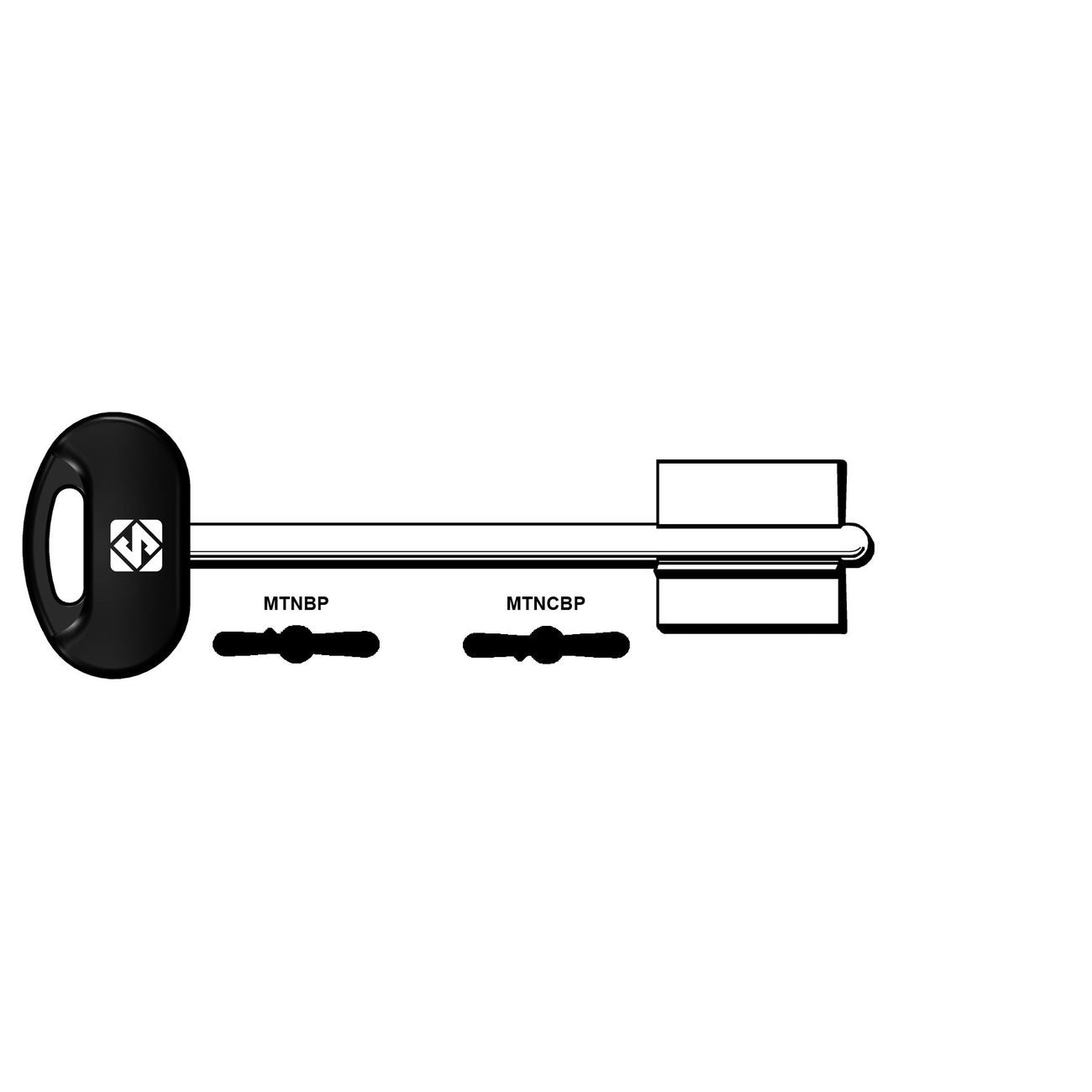 Chiavi Doppia Mappa Mottura - MTNBP - 5 pz