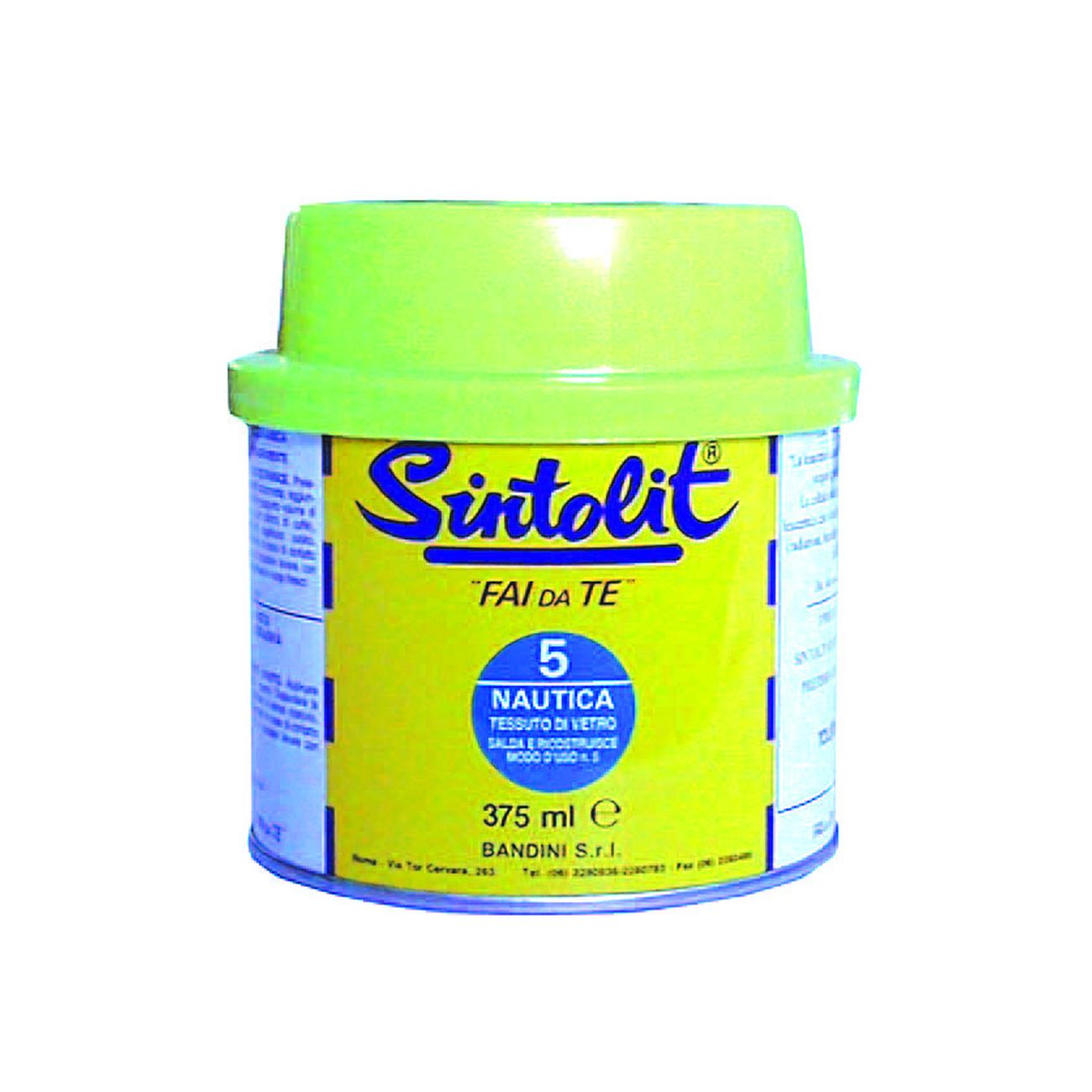 Sintolit fai da te stucco per nautica in barattolo ml.375 - ml.375