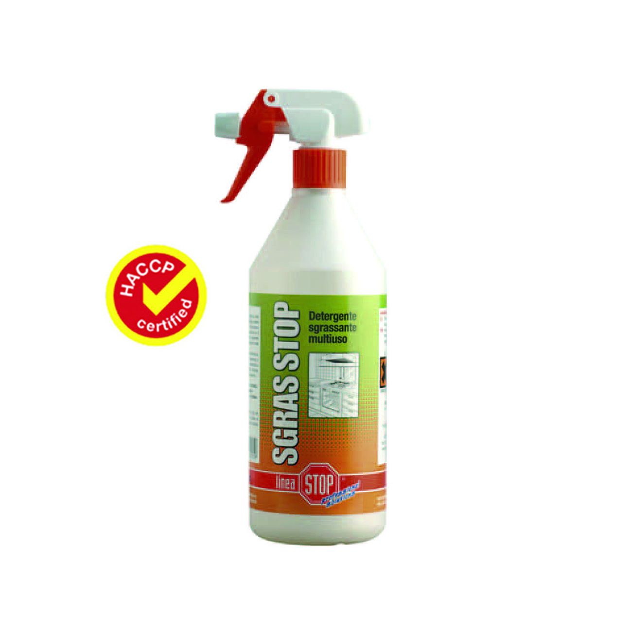 Sgrass stop detergente sgrassante - ml.750 in flacone spray - 12 pz