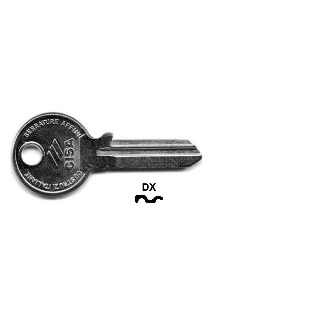 Chiavi 4 Spine Piccole 01420 - 01420001 DX (tipo silca CS 6) - 50 pz