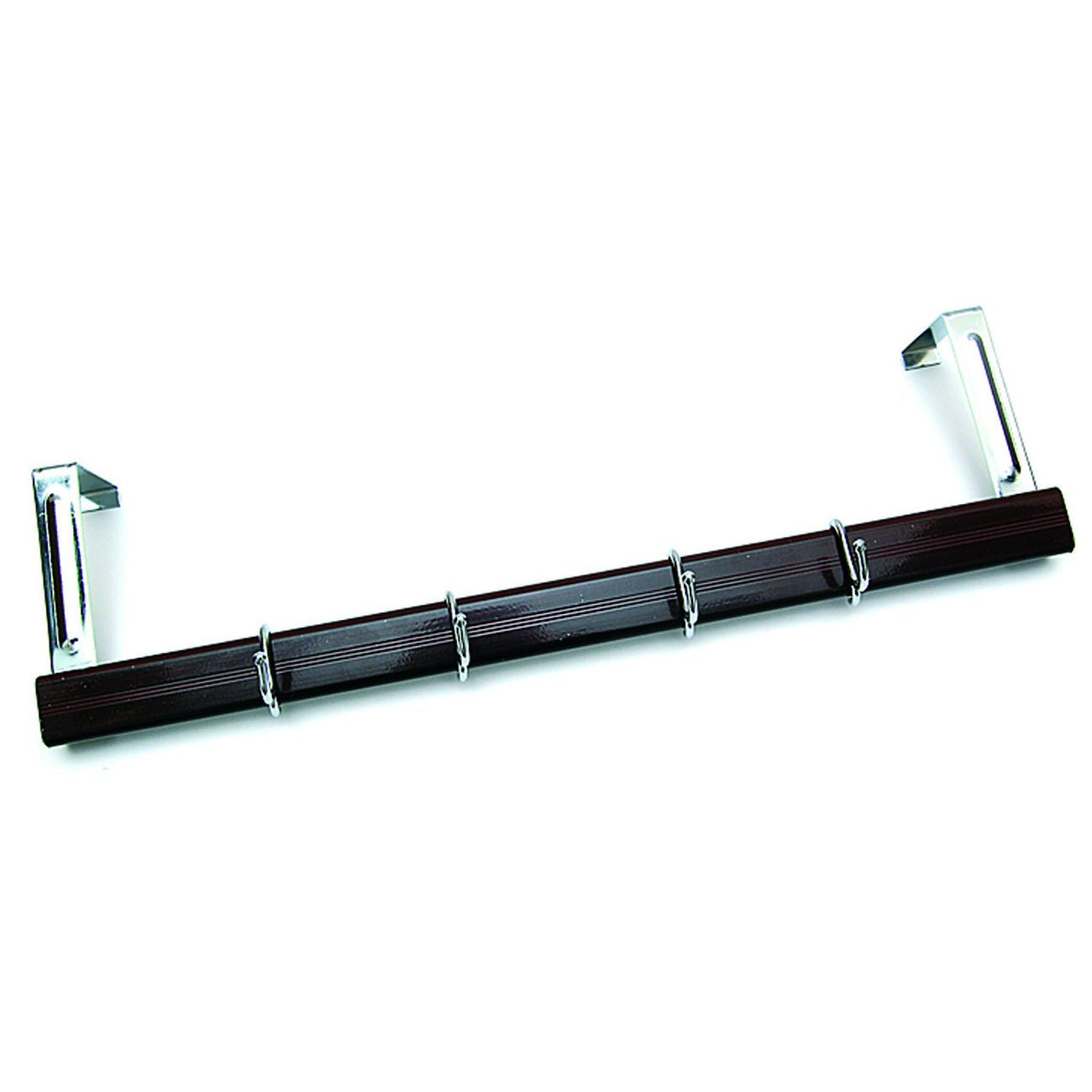 Appendiabiti per porta pronty marrone - cm.60