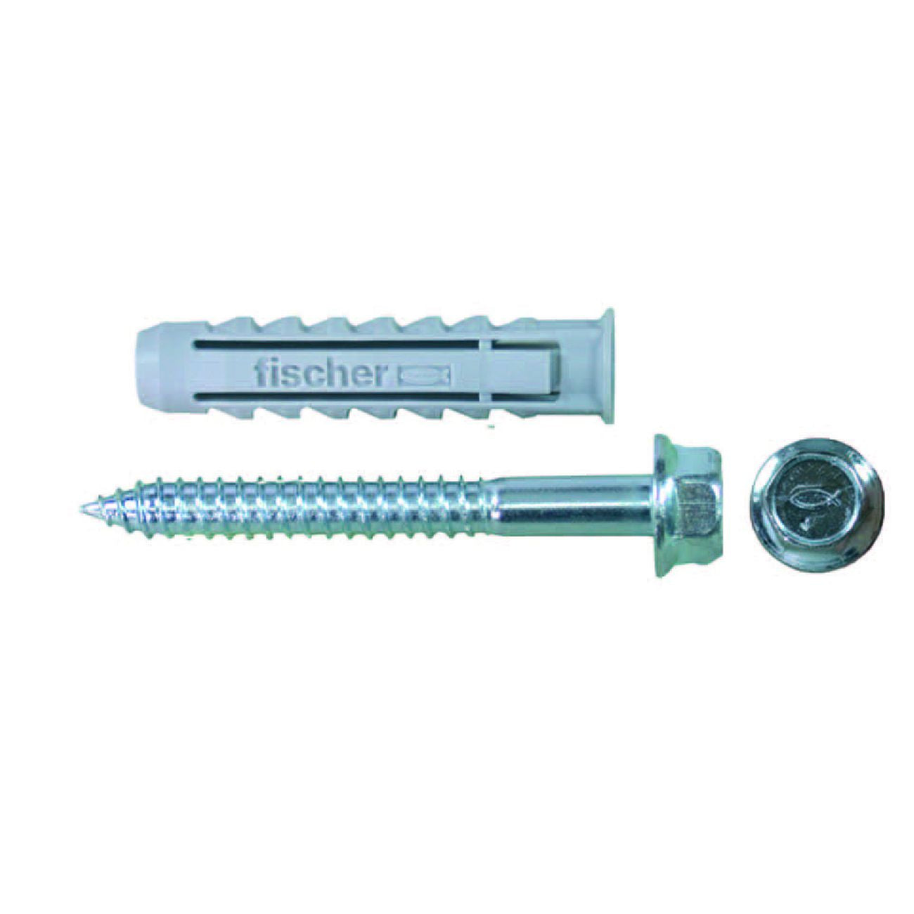 Tassello In Nylon Con Vite Mordente "Sx-Bm" - SX14 BM  ø mm.14x40 vite mm.10x80 - 25 pz
