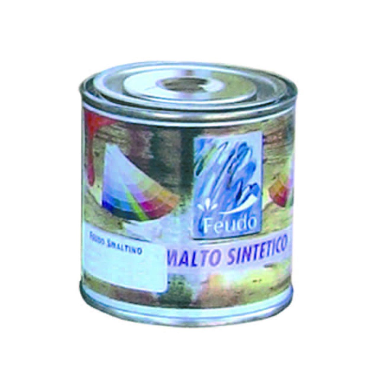 Smalto all'acqua lucido (wasser lack brill) - ml.750 bianco lucido - 6 pz